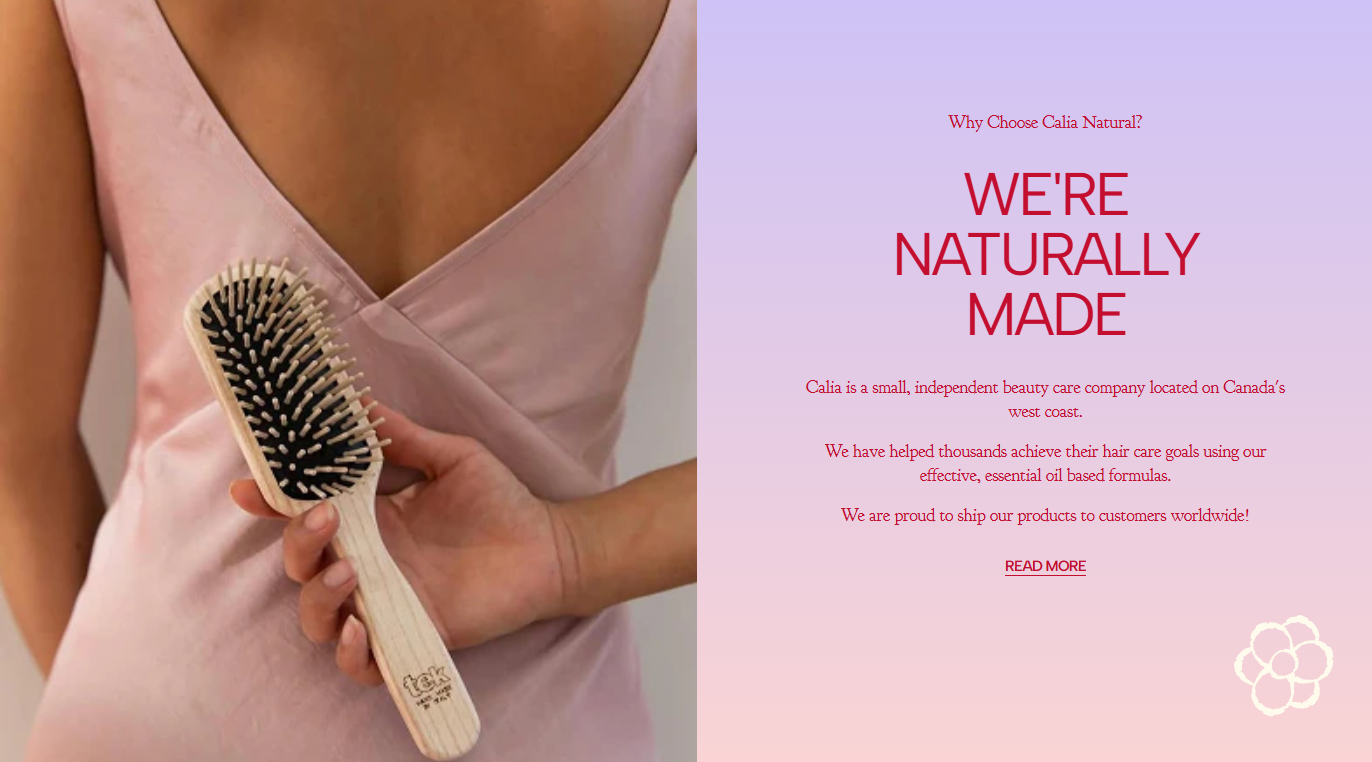 Pure Beauty, Rooted in Nature